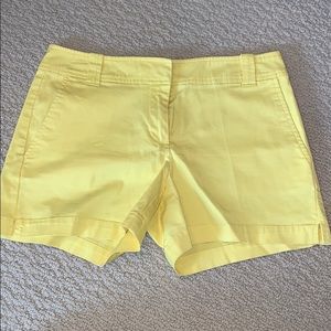 Yellow shorts